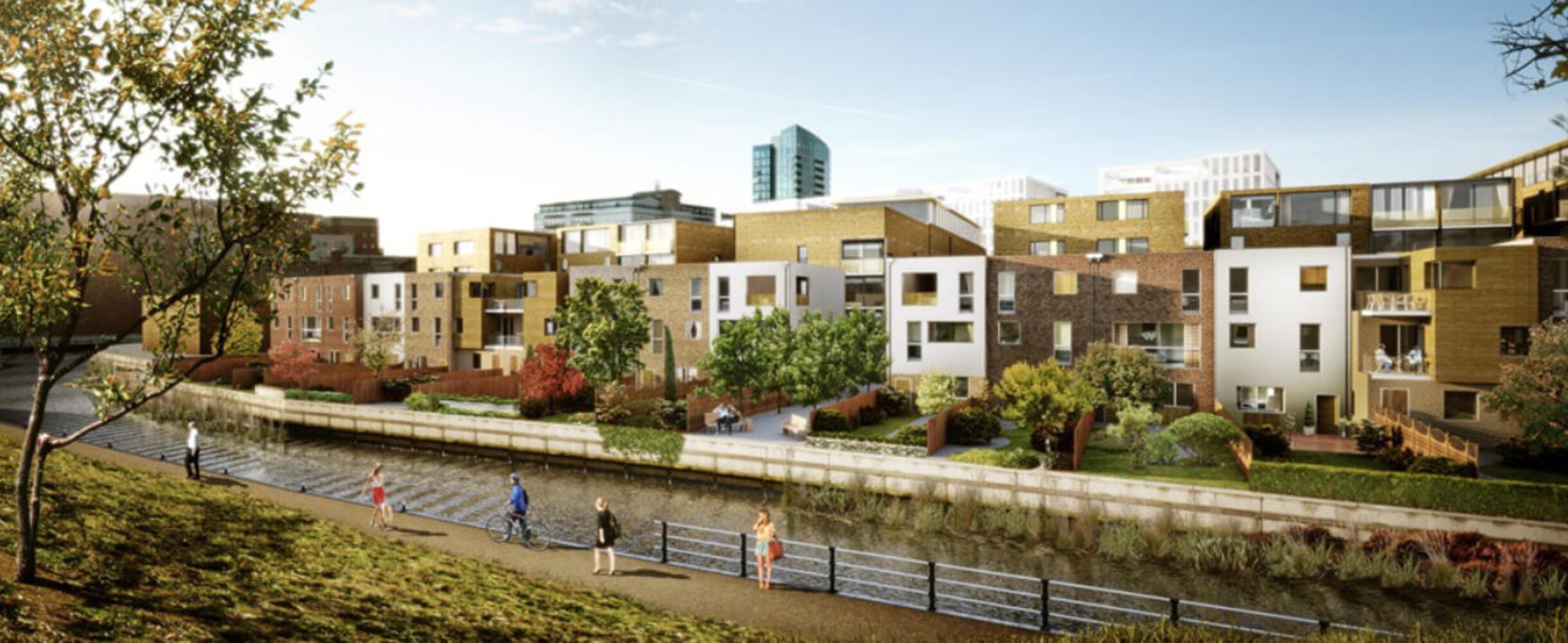 Pudding Mill and Bridgewater Triangle Queen Elizabeth Olympic Park